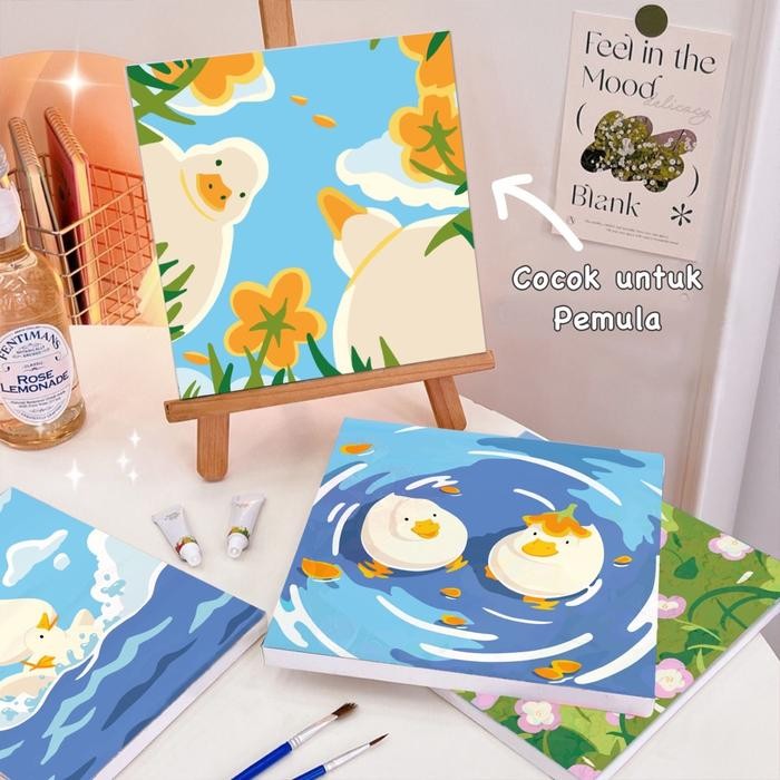 

Promo Paint By Numbers KIT 20x20cm - Duck Series - Duck 1 Terlaris