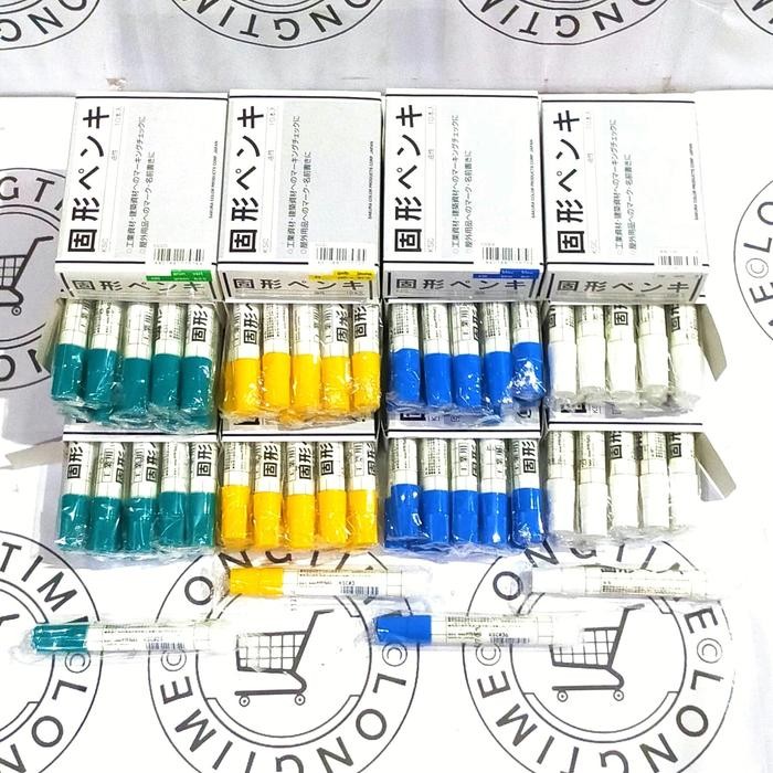 

Promo Sakura Solid Marker Spidol KSC Hijau / Putih / Merah / Kuning / Biru Permanent Marker Tahan Air & Panas untuk Permukaan Kasar - Putih Terlaris