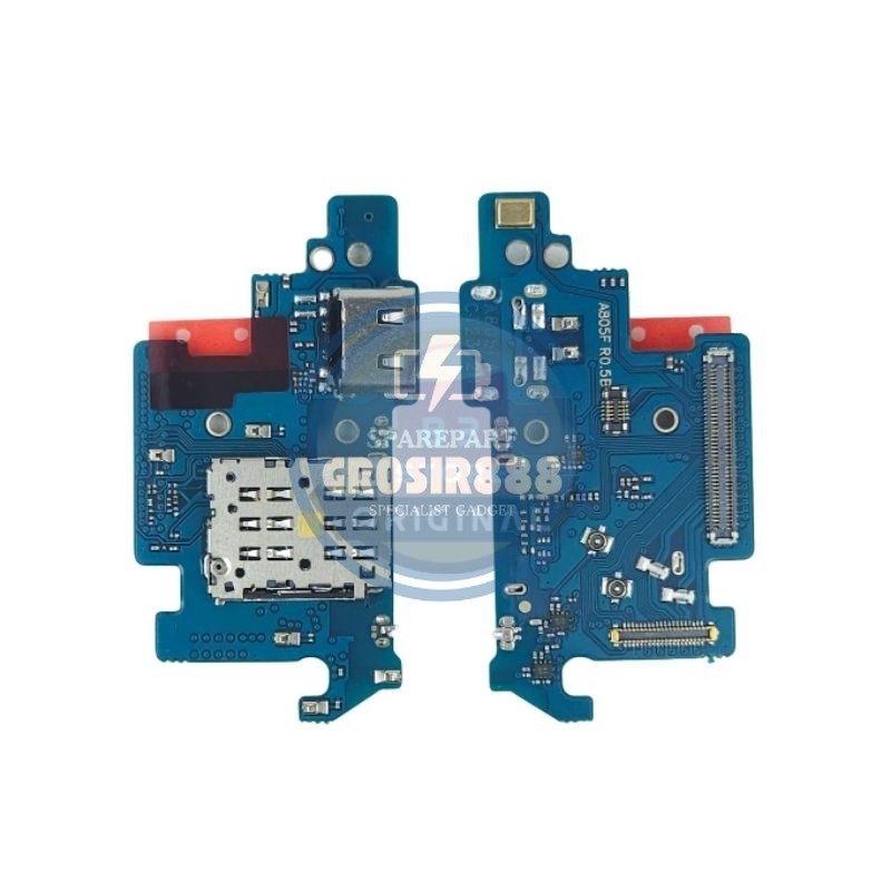 Original ada ic - Flexibel Konektor Charger / Papan Con Cas For Samsung A80 A805F Original