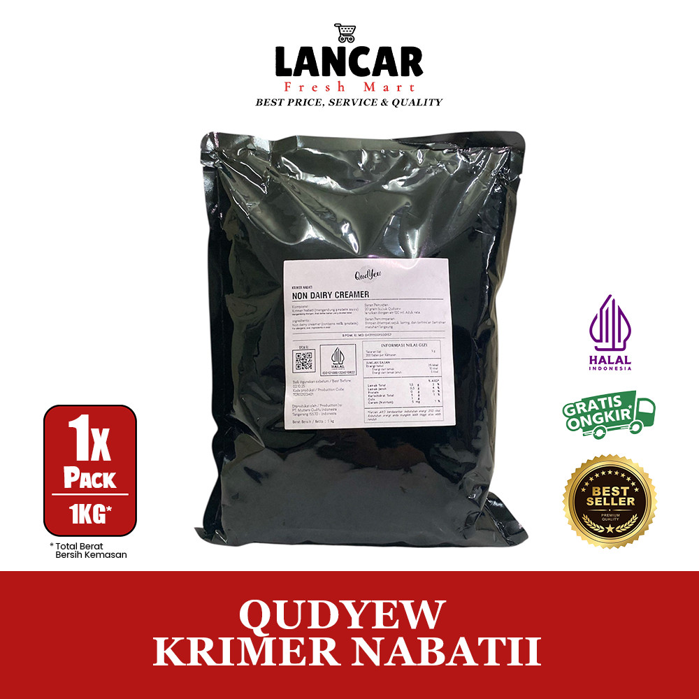

RB QUDYEW KRIMER NABATI NON DAIRY CREAMER IMPORT 1KG