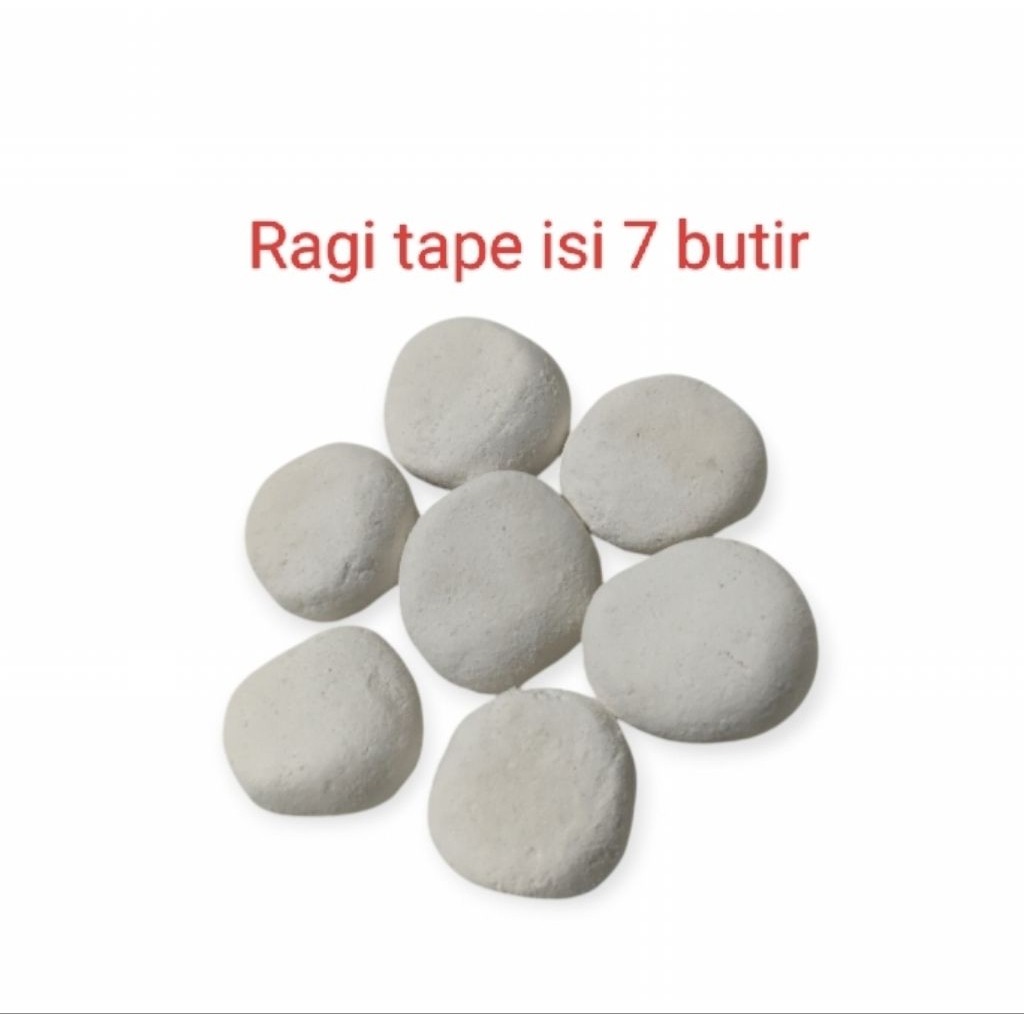 

ragi tape ketan singkong isi 7 butir