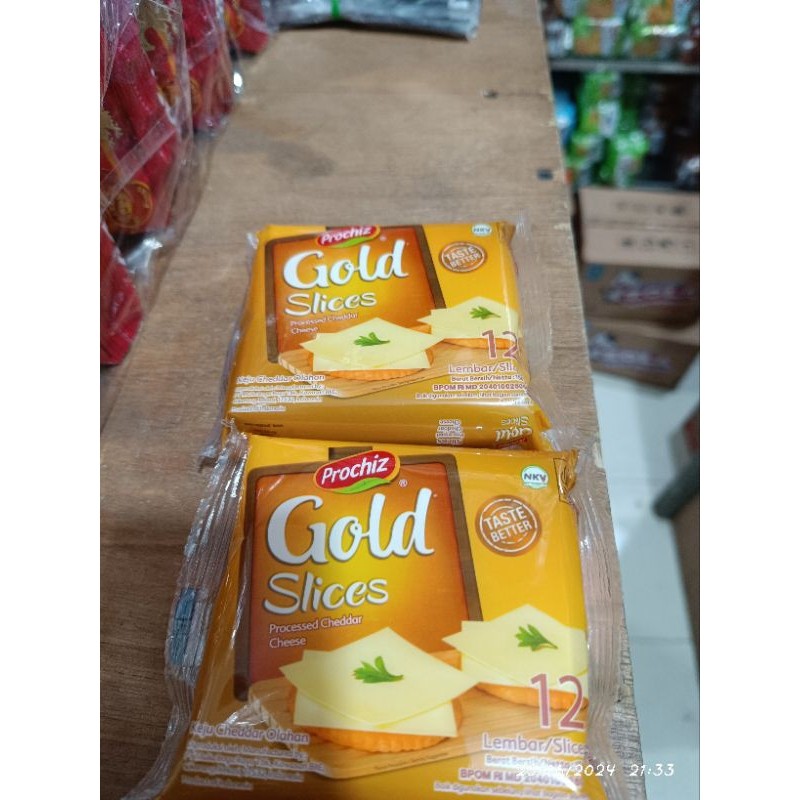 

Keju Prochiz Gold Slices 156g BY JJS