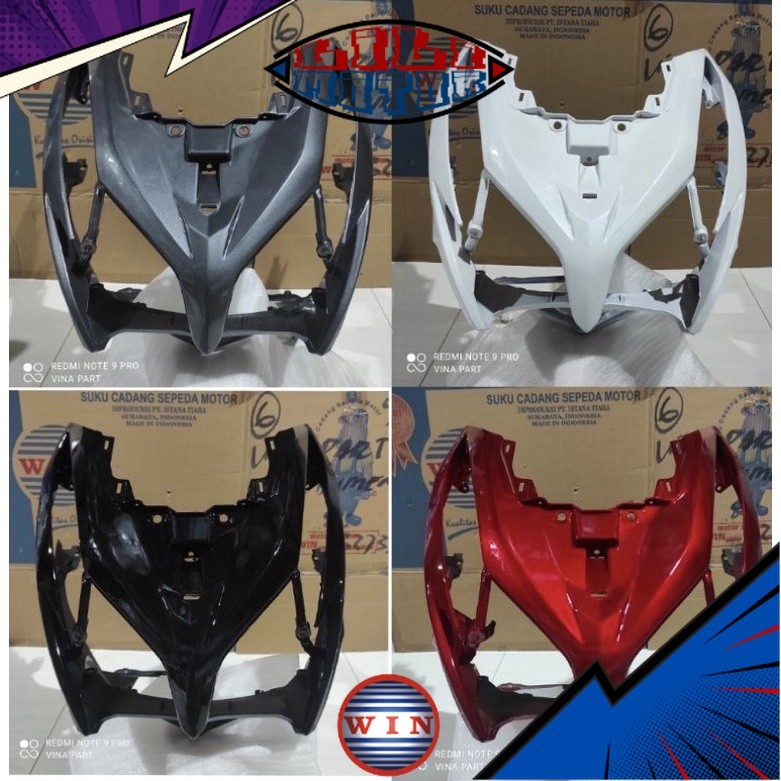 Tameng Vario Techno 125 PGMFI 2011 2012 2013 2014 | Panel Besar WIN | cover motor honda original old