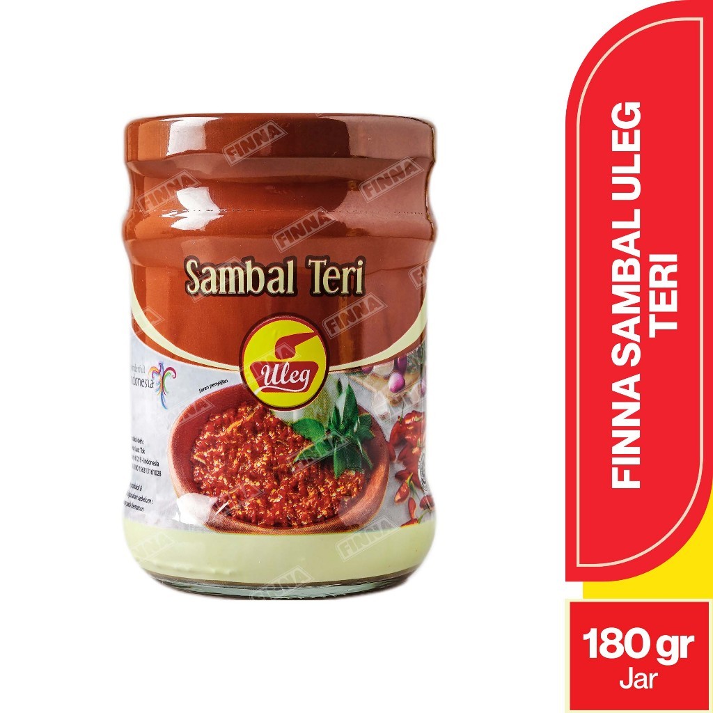 

Finna Sambal Teri Uleg Ala Rumahan (Jar)