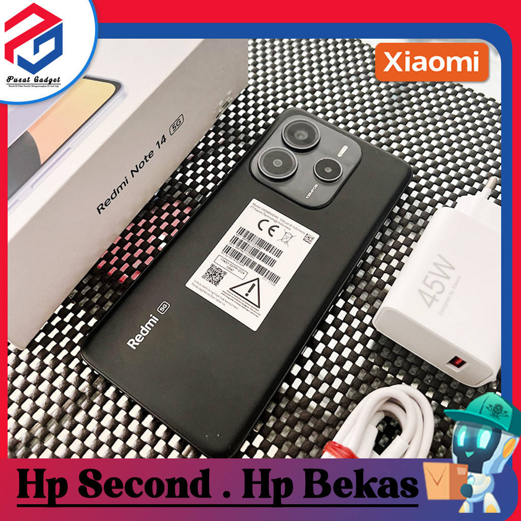 Xiaomi Redmi Note 14 4G | 5G Ram 8/128GB | Ram 8/256GB | Ram 12/512GB Second Grade A