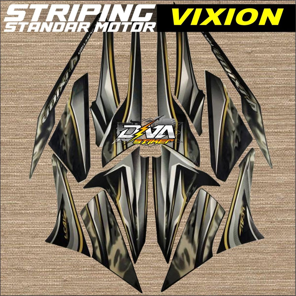 Stiker Striping Yamaha Vixion Old 2012 - List Stiker Standar Vixion Old 2012 Vixion Old 2012