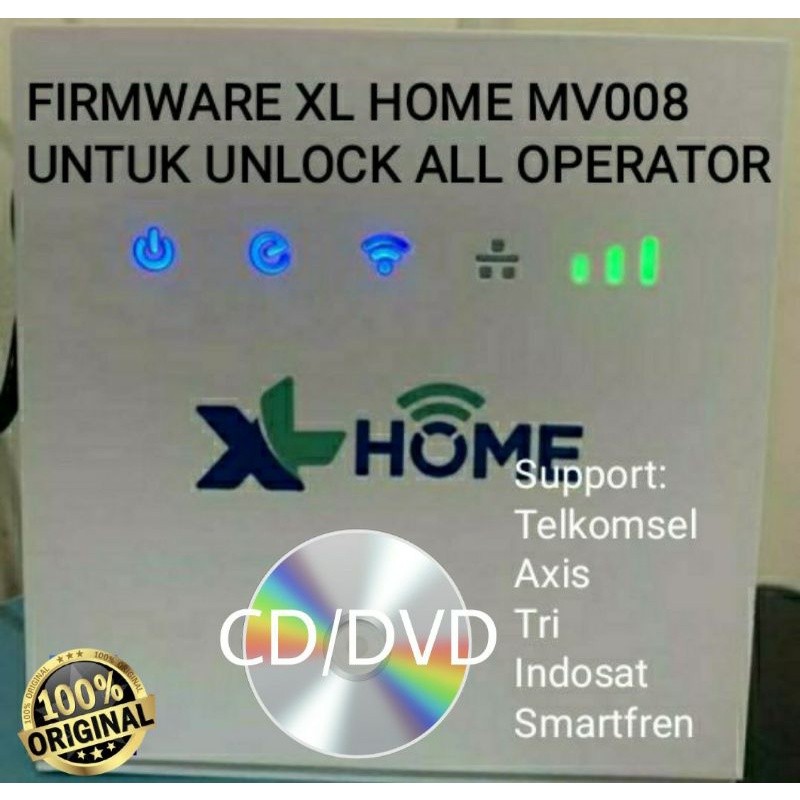 Firmware/software Unlock router XL Home - MV008 All operator