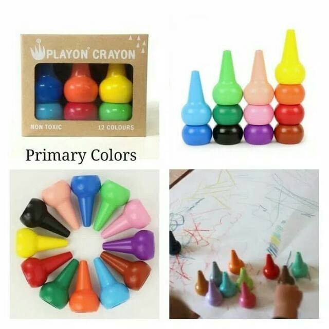 

TERMURAH Playon crayon original / play on Crayon baby crayon anak non toxic