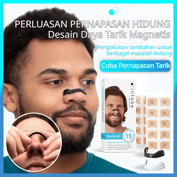 ✨COD+ Asli/Dilator Hidung Berkualitas Tinggi/alat Bantu Ventilasi Hidung/dilator Anti-dengkur Magnet