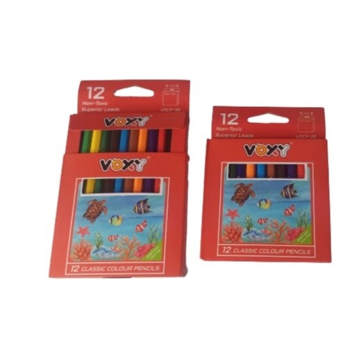 

RGT- 1 Pack Pensil Warna Pendek VOXY 12 Warna