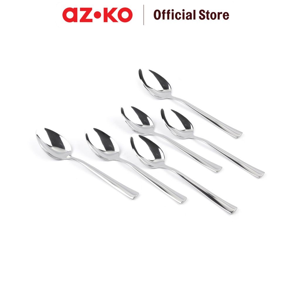 AZKO Delicia Set Perlengkapan Makan ET-1062 Dinner Set Plate Aesthetic Eating Utensils Peralatan Mak