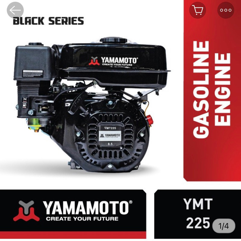MESIN PENGGERAK YAMAMOTO GX229 / 8,5HP 9HP MODEL YAMAHA