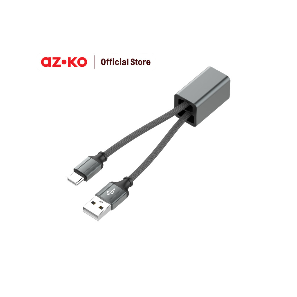 AZKO Memoo Kabel Data Portable Usb A Charging Cable Kabel Casan Multifungsi Kabel Pengisi Daya Usb A