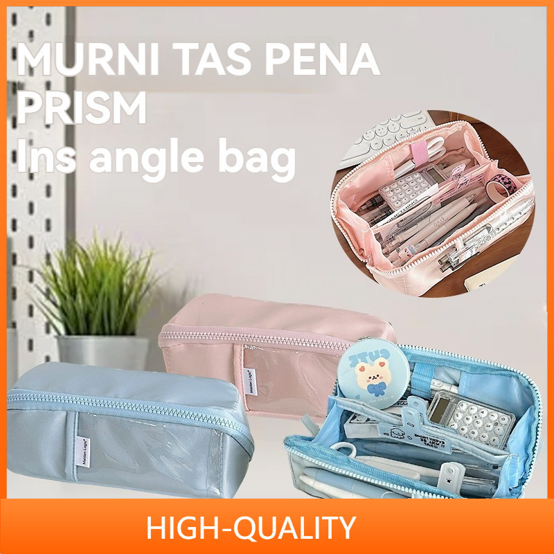 

【COD】Tas pensil / Tempat Pensil Tempat Pena Kanvas Tempat Pena Cantik Berkapasitas Besar Perlengkapan Penyimpanan Alat Tulis Siswa