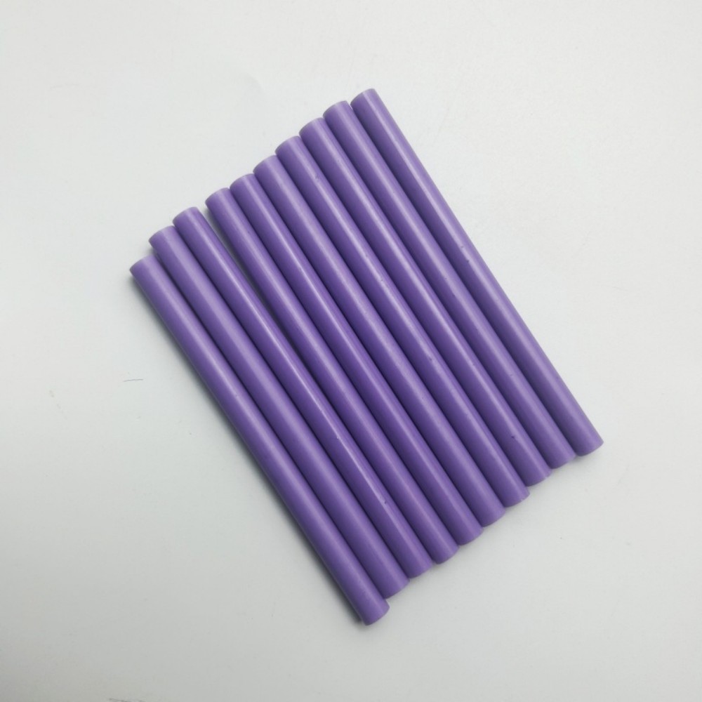 

20Pcs/lot Purple High viscosity Hot melt adhesive stick Pure colour DIY Hand tools 7mm Diameter