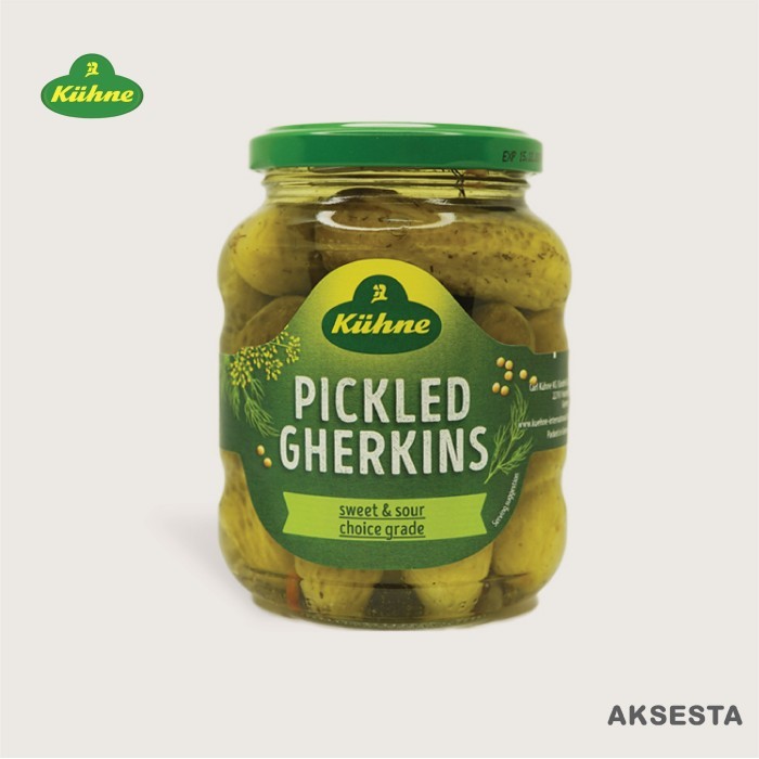 

[New]Best Seller Kuhne Pickled Gherkins 330 gr