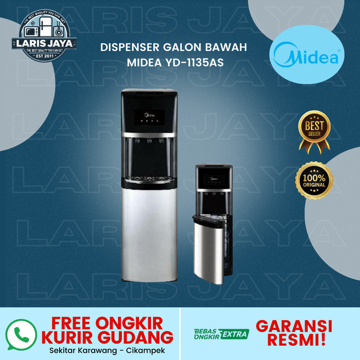 DISPENSER GALON BAWAH MIDEA YD-1135AS / YD1135AS / 1135AS (IC COOL) - KARAWANG