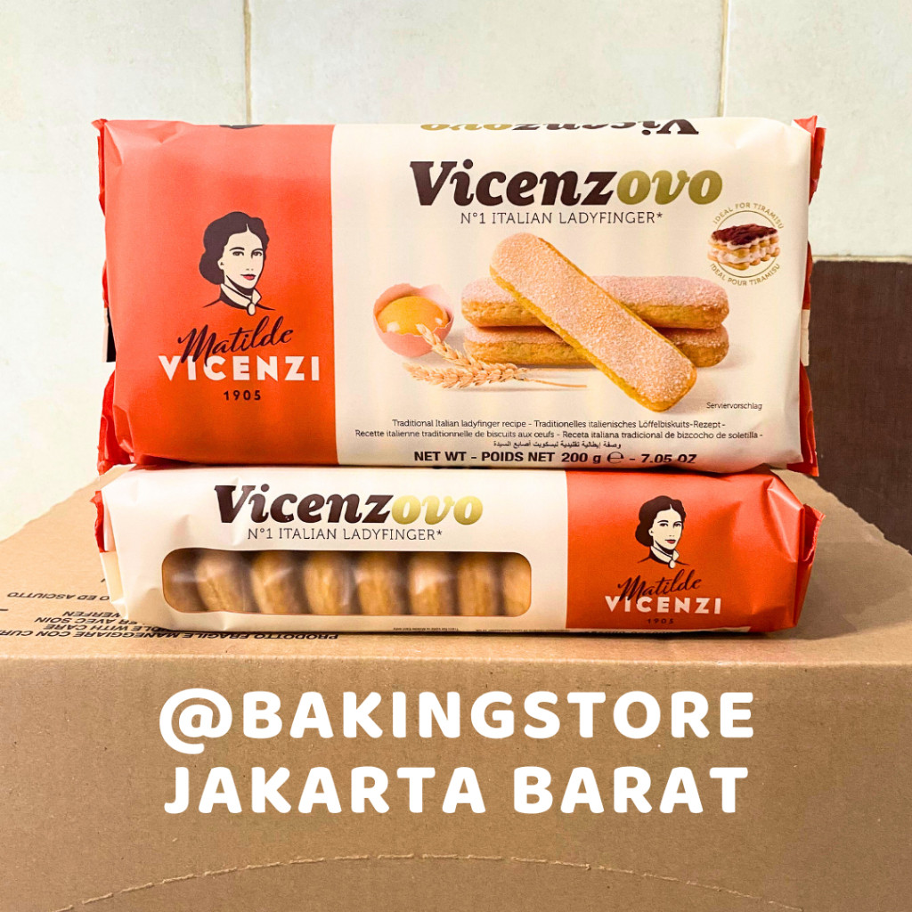 

Vicenzovo Lady Finger 200 Gr | Lady Finger Matilde Vicenzi Vincenzovo