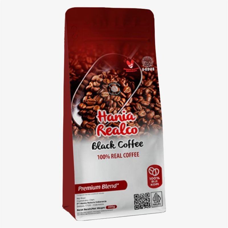 

hania realco black coffe HNI/ murni kopi hitam