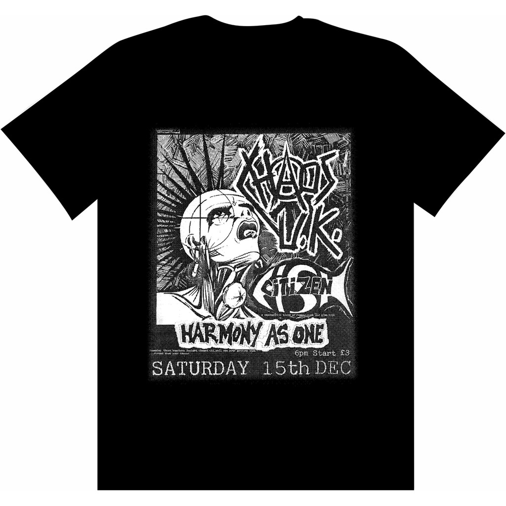 T-shirt Baju Distro 24s Baju kaos distro cowok murah CHAOS UK