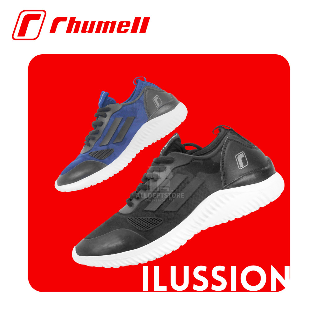 RHUMELL ILLUSION SEPATU RUNNING ALLDEPSTORE