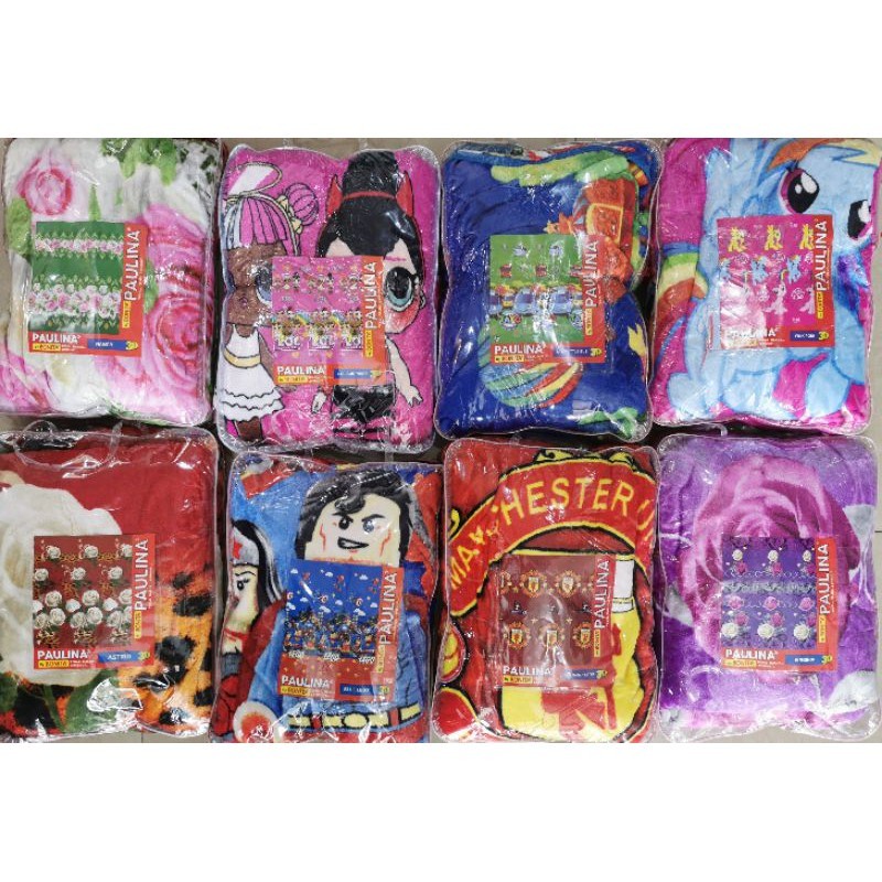 Selimut Bonita Paulina Bulu halus tebal 160x200