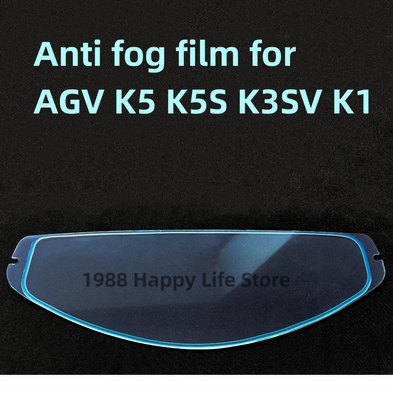 Motorcycle Helmet Clear Anti Fog Film Patch Sticker for AGV K5 K5S K5-S K3SV K3-SV K1 Visor Lens Pro