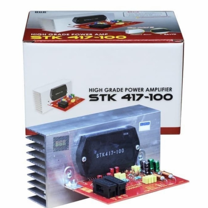 SB99 kit power ampli amplifier stk417 100 stk 417 plus heatsink pendingin