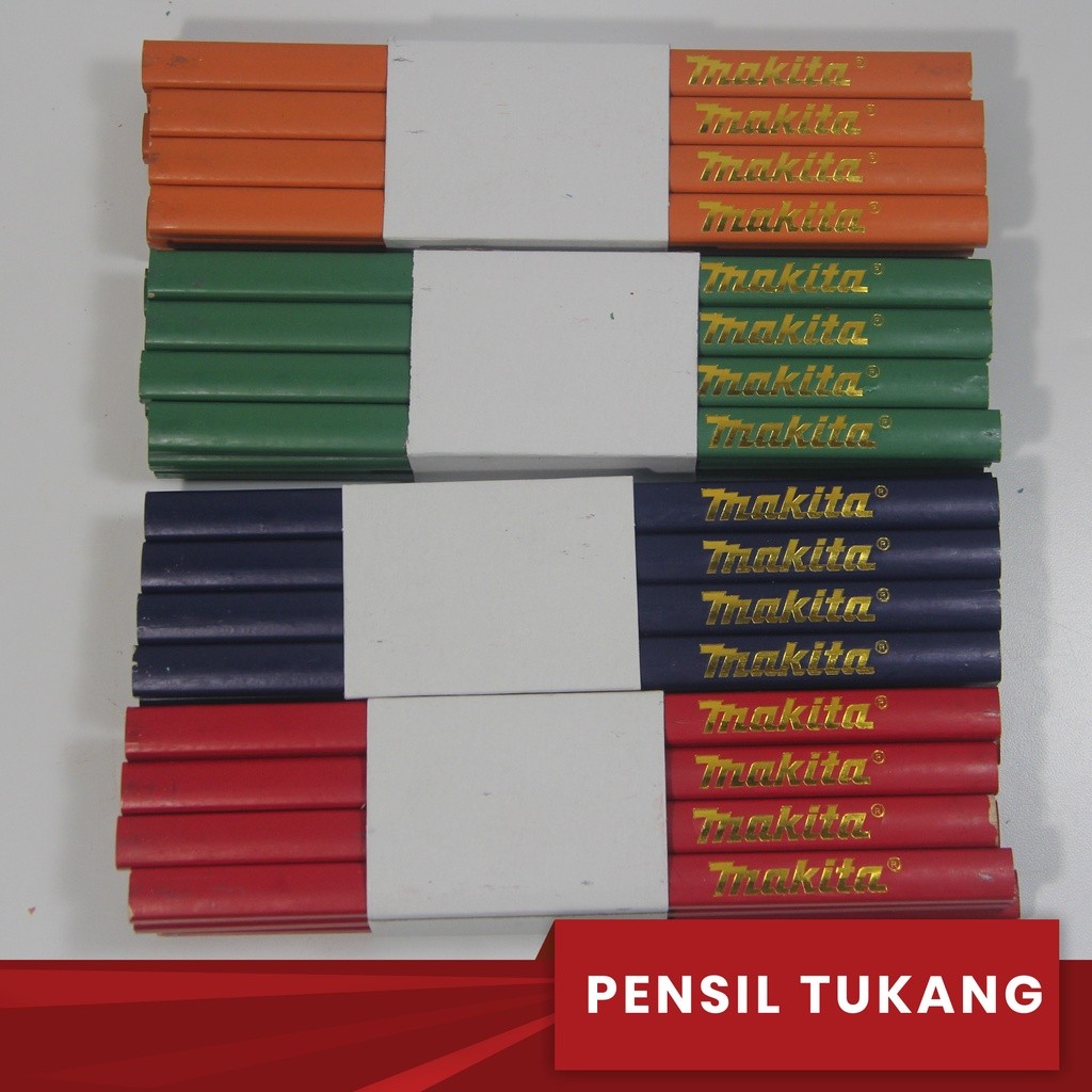 

PENSIL TUKANG / PENSIL TUKANG PER PCS & GROSS / PENSIL TUKANG MAKITA