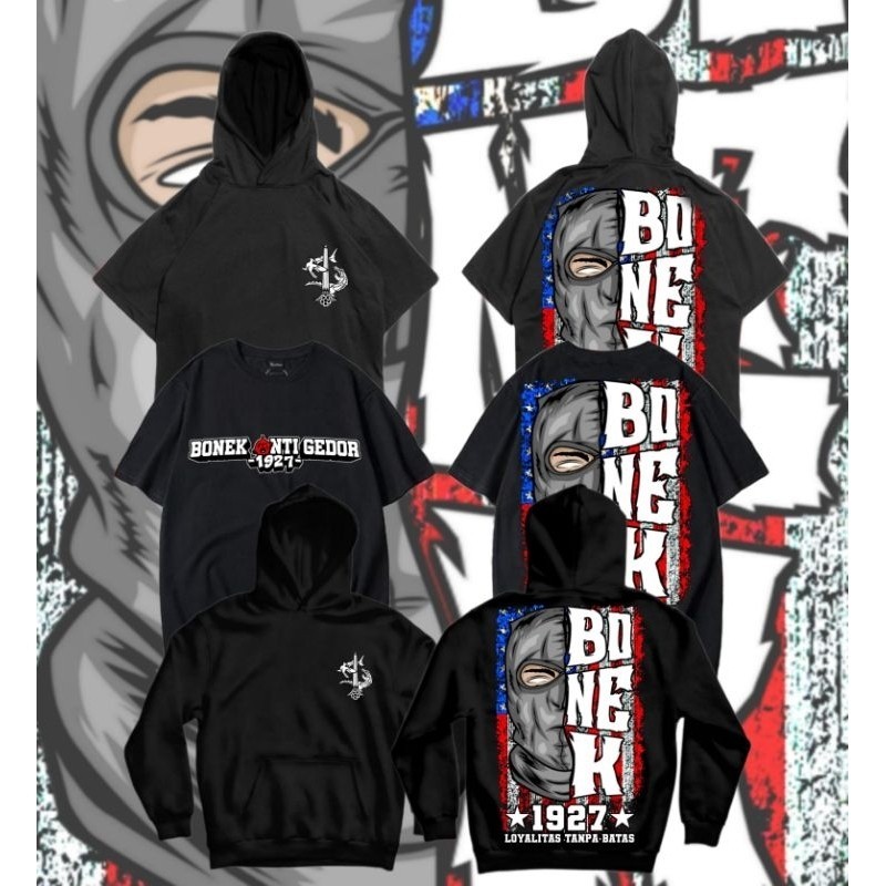Kaos Hoodie Ts Hoodie Persebaya Bonek 1927 Black Distro