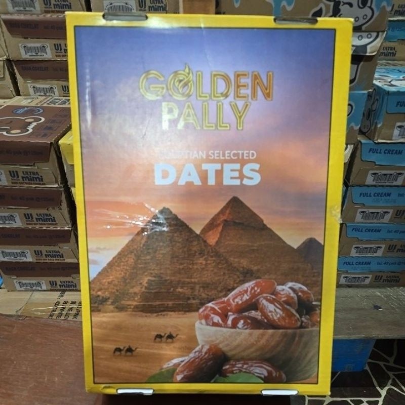 

Kurma Golden Pally Egyptian Dates isi Nett 9,5 kg Instan Only