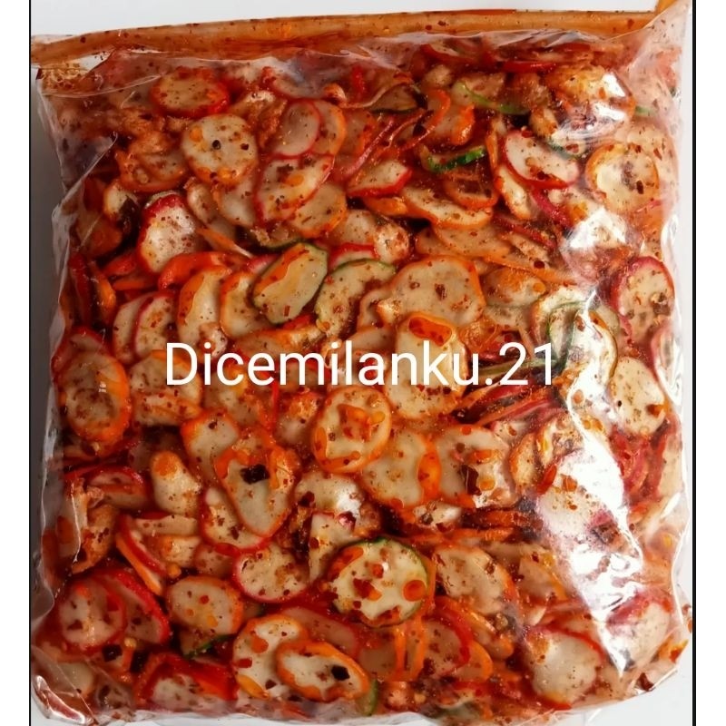 

JAJANAN BANDUNG.ID Seblak kerupuk bawang pedas daun jeruk 500.gram