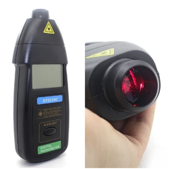 LASER DIGIT PENGUKUR ALAT UKUR RPM Bisa langsung diorder