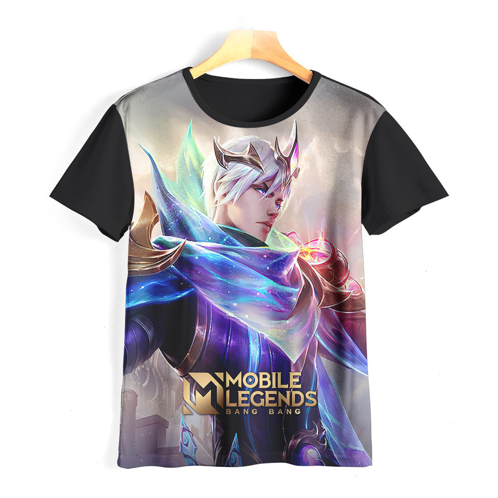 Kaos Anak Gusion 07ML008GUSION - Baju Anak MLBB Mobile Legends Untuk Umur 1-12 Tahun - Clemir Store