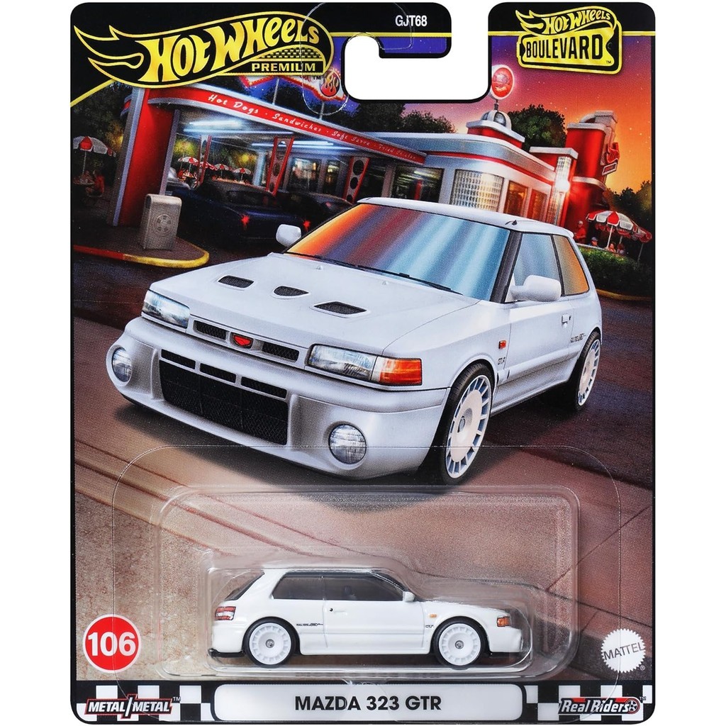 Hot Wheels HRT59 Boulevard Mazda 323 GTR Murah