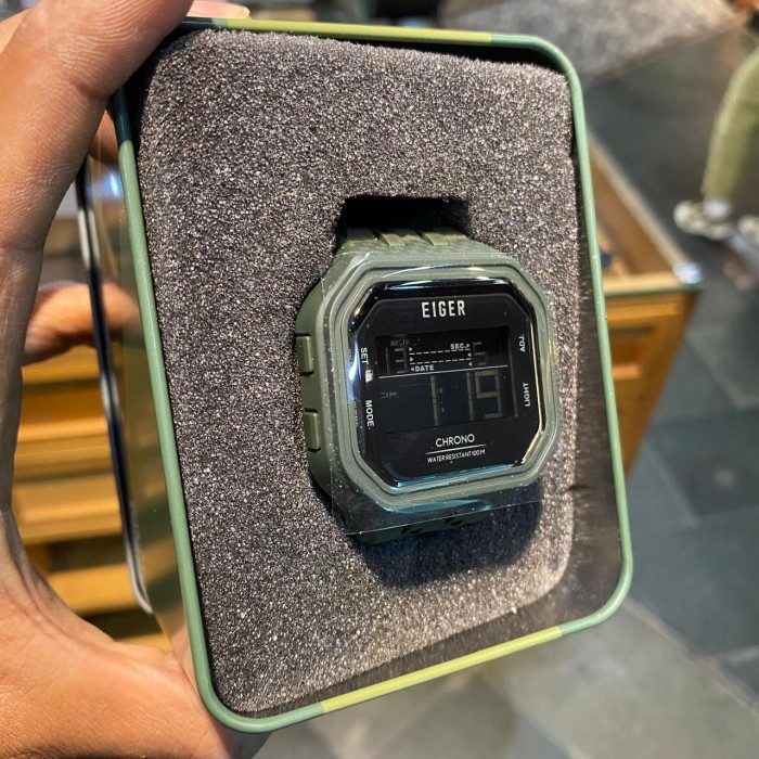 EIGER JAM TANGAN LIFESTYLE DIGITAL LINVILLE WATCH