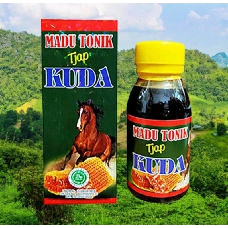 MEN SALE Madu Super Tonik Tjap Kuda 6X Obat-Kuat Herbal Super original
