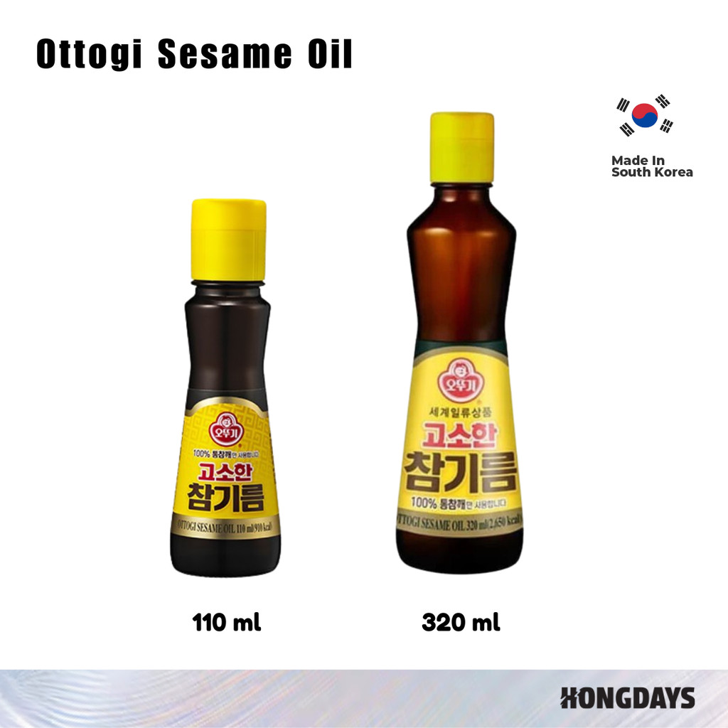 

Ottogi Sesame Oil - Minyak Wijen Made In Korea - HONGDAYS