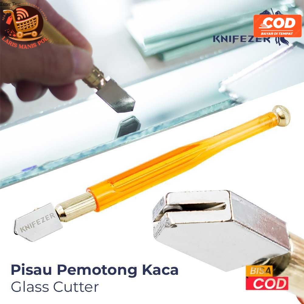 

LMP KNIFEZER Pisau Pemotong Kaca Glass Cutter Diamond Cutting Tool