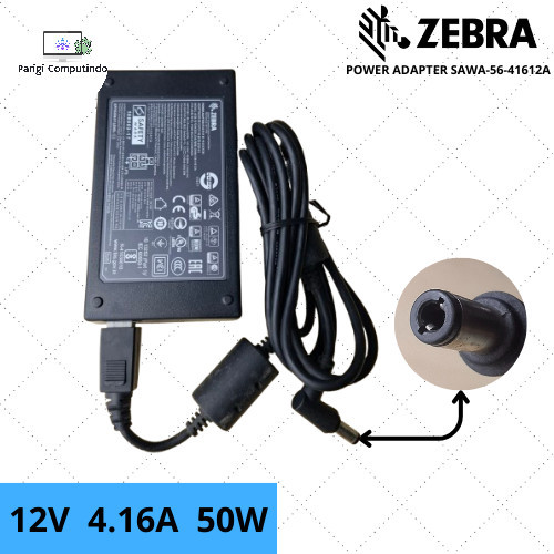 Adaptor Printer Zebra SAWA-56-41612A (12V ~ 4.16A) 50W