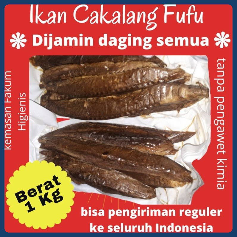 

Ikan Cakalang Fufu atau Cakalang Asap berat 1Kg dijamin daging semua