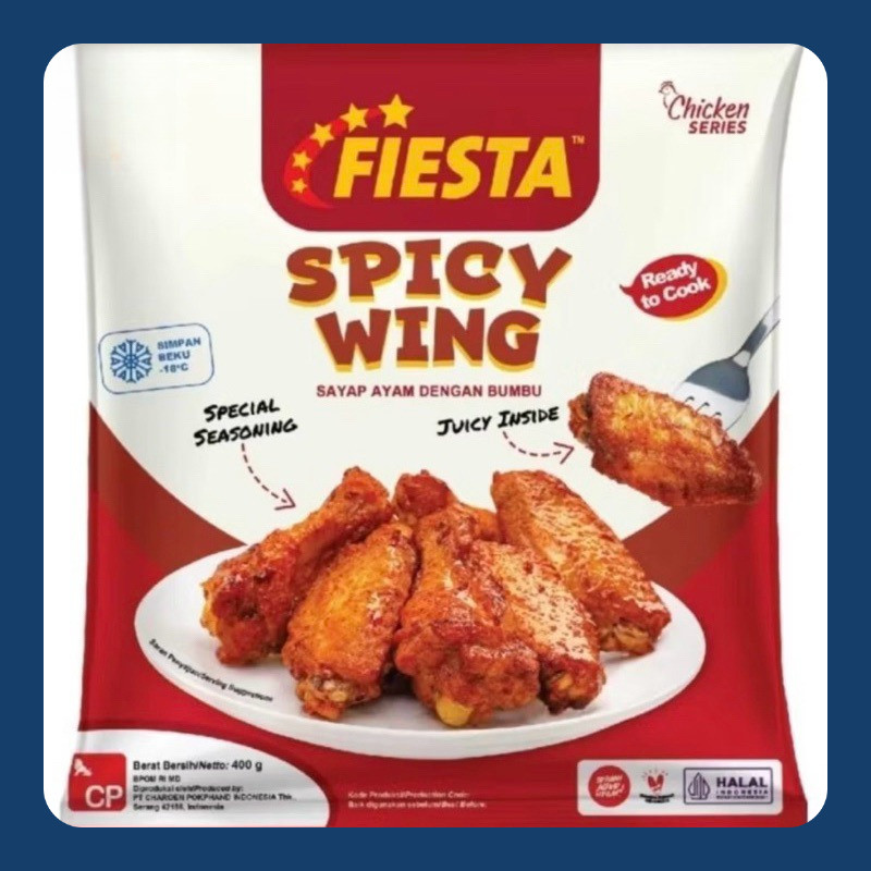 

fiesta spicy Wings 400 gr