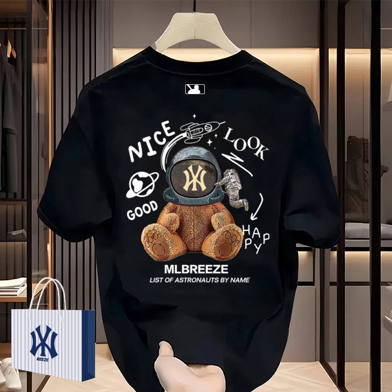 KAOS MLB PREMIUM MIROR COTTON 20'S KAOS MLB FULLTAG TSHIRT CASUAL KAOS COWOK KAOS CEWEK