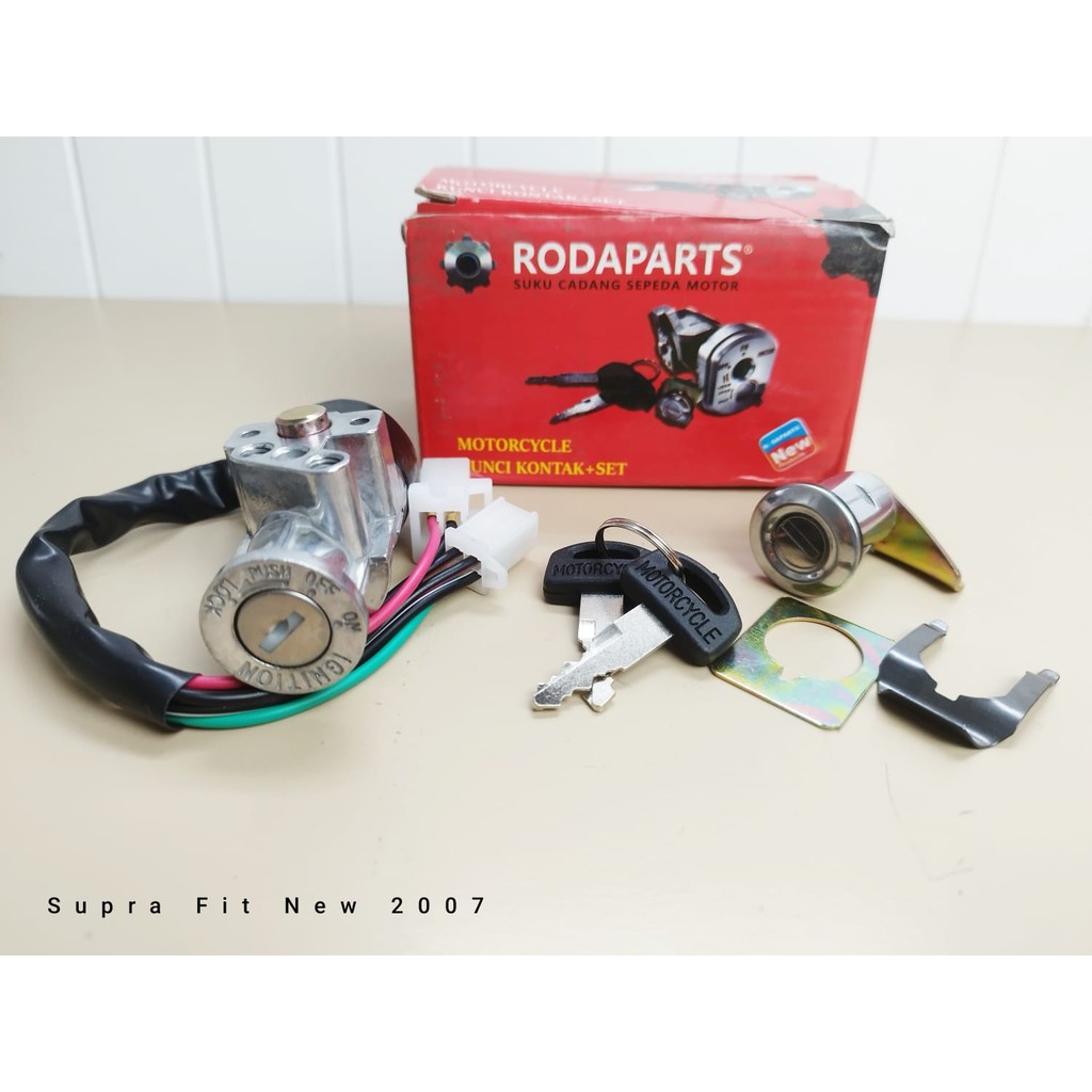 Key Set Kunci Kontak Sadel Jok Assy Supra Fit New 07 Kunci Kontak Sadel Assy Honda Supra Fit New 200