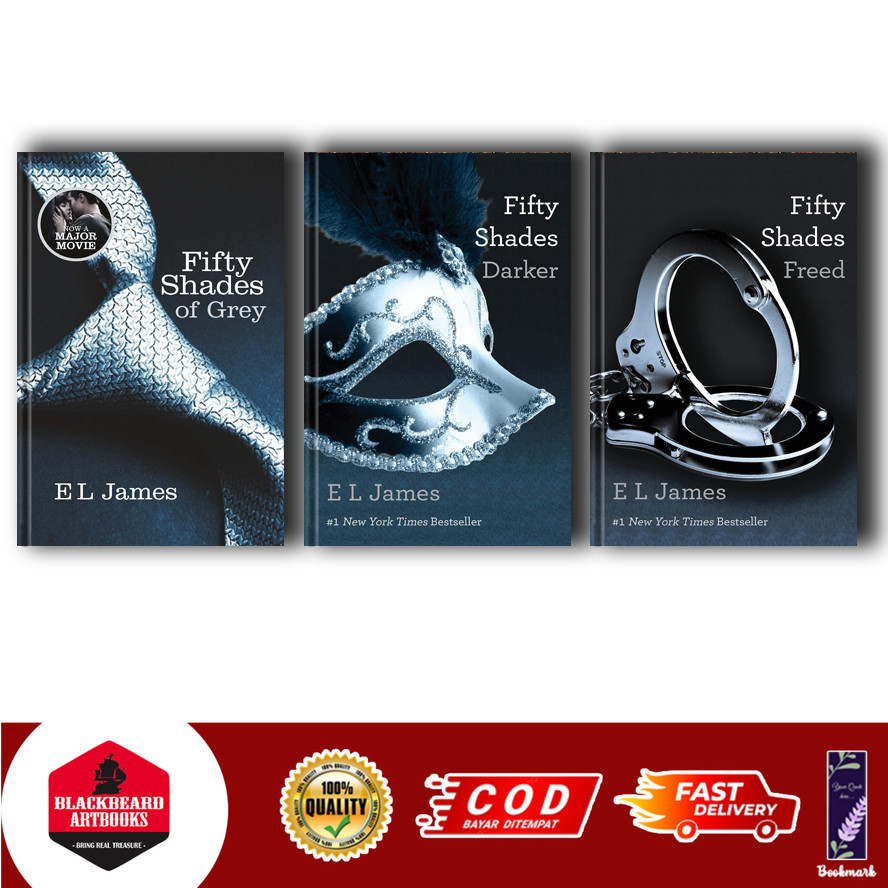 Fifty Shades (3 book series) ( Fifty Shades of Grey   Fifty Shades Darker  Fifty Shades Freed ) by E