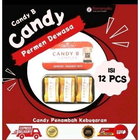 

Kualitas Terbaik Permen Candy B Complex ASLI Original Obat Herbal Candy B Plus Penambah Stamina Pria