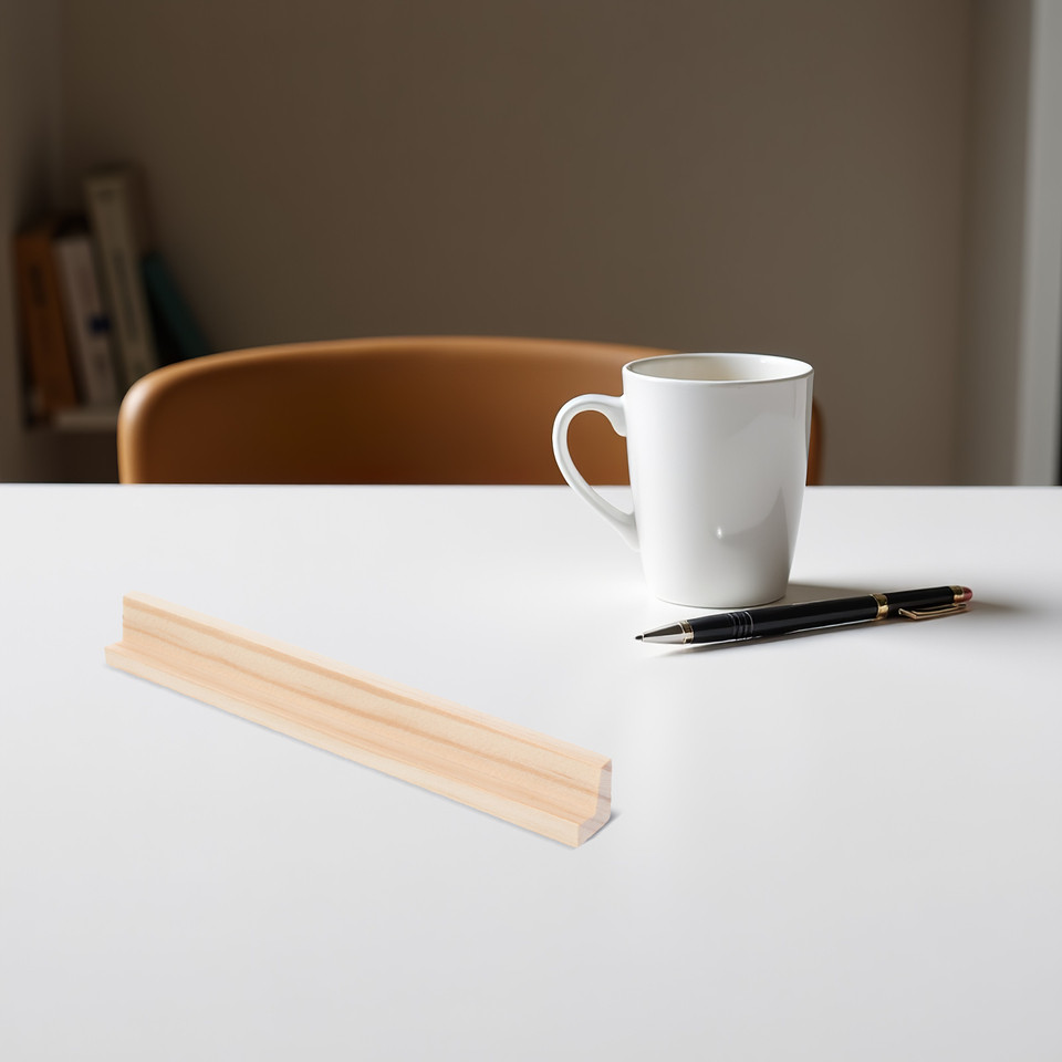 

4pcs Wooden Letter Ornaments 19cm Domino Holders Tray Checkerboard Tiles Toy Cards Base Displaying Stand DIY Accessory