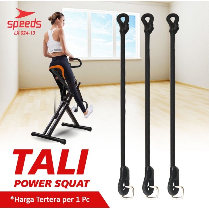 TERBARU DAN TERHEMAT SPEEDS Tali Elastis Power Squat Beban Hit Original Horse Power Rider Machine Ka