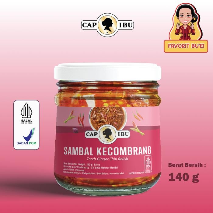 

CAP IBU Sambal Kecombrang 140gr