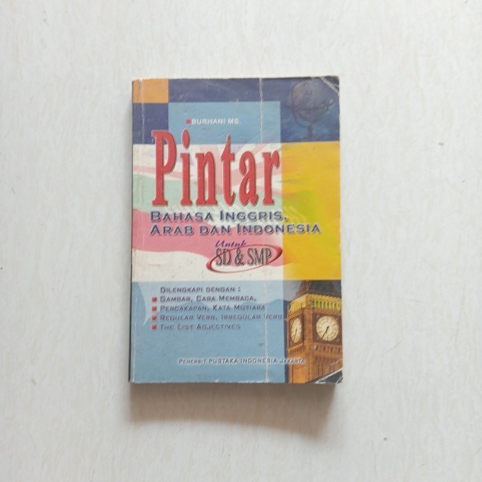 PINTAR BAHASA INGGRIS ARAB INDONESIA SD SMP Original Bekas